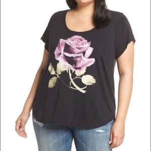 lucky brand graphic tee 🌺